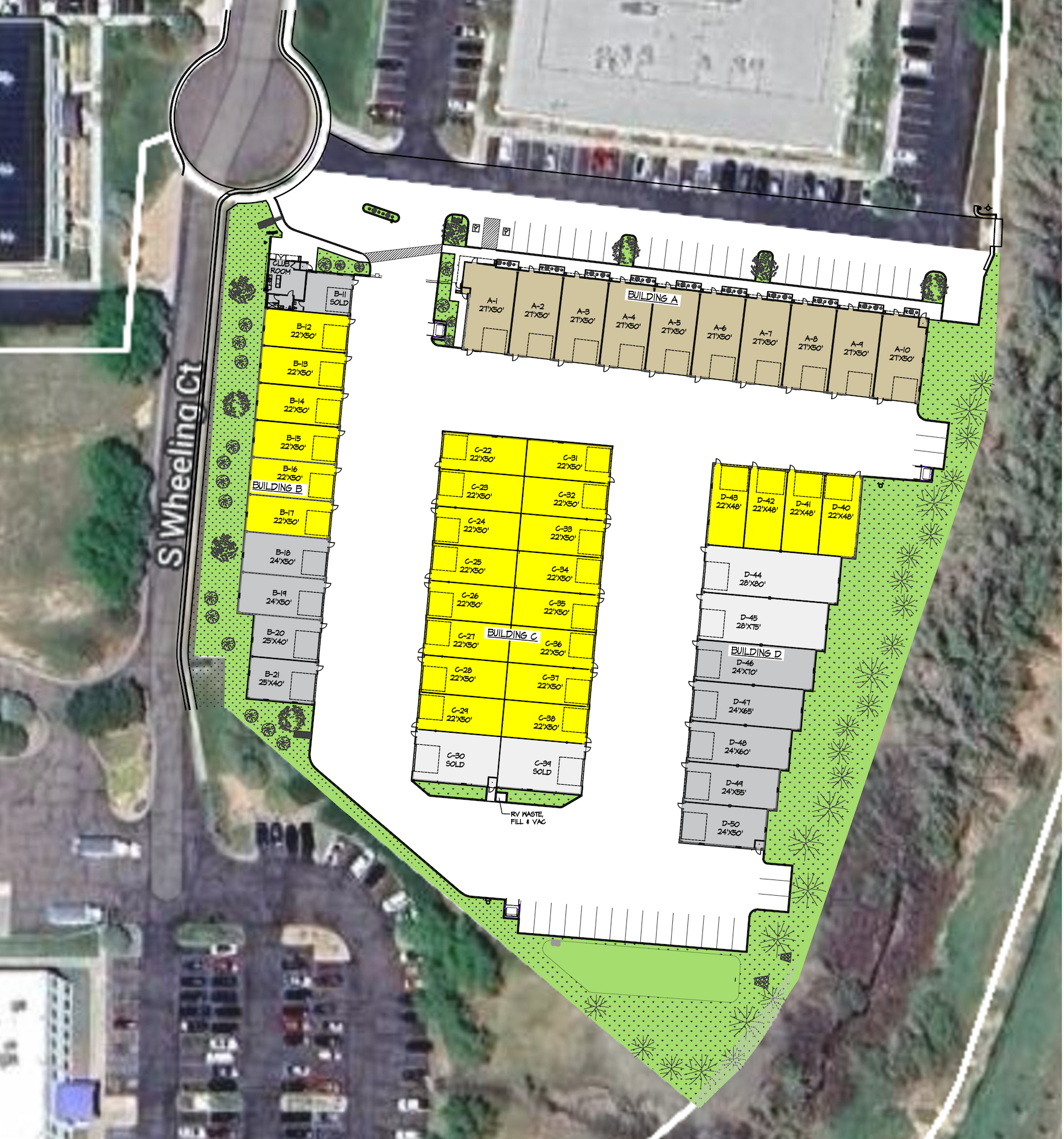 2087 - Marketing Site Plan copy Treasury at Dove Valley Site Plan
